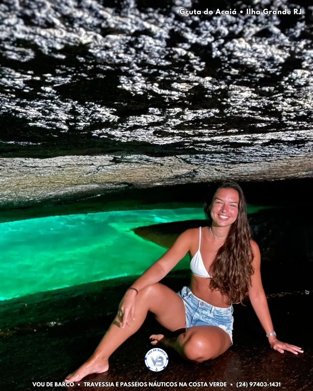 Gruta do Acaiá — passeio em Ilha Grande