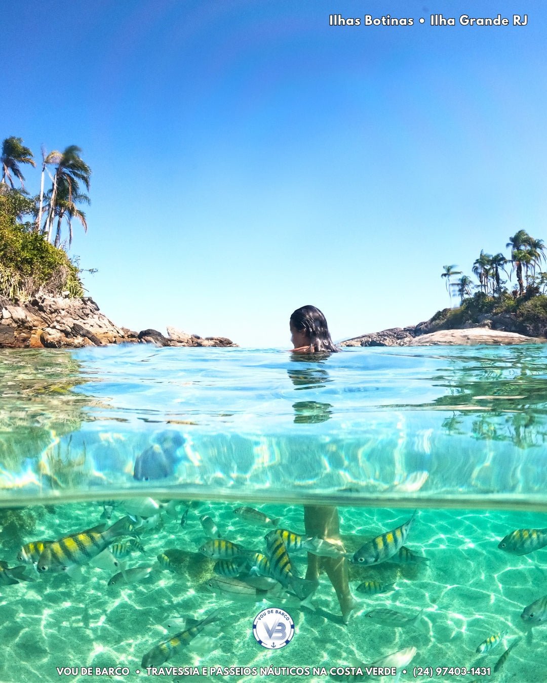 Ilhas Botinas — passeio Ilhas Paradisíacas em Angra