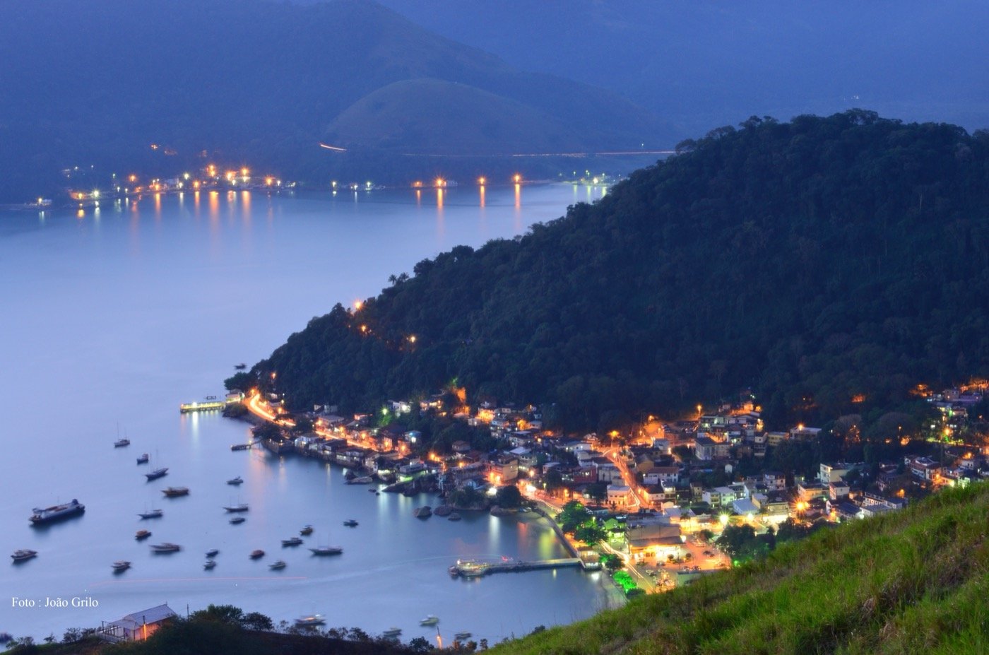 Vista panorâmica de Mangaratiba, na Costa Verde do Rio de Janeiro